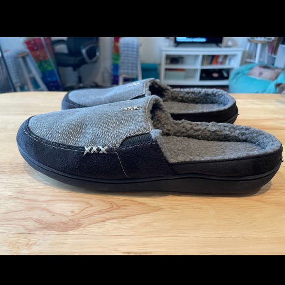 NWOT Refinery & Co Men memory foam slippers | Sz 8 - Picture 7 of 7